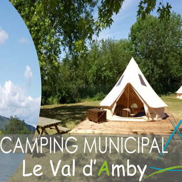 camping municipal le val d'amby, passage viarhona